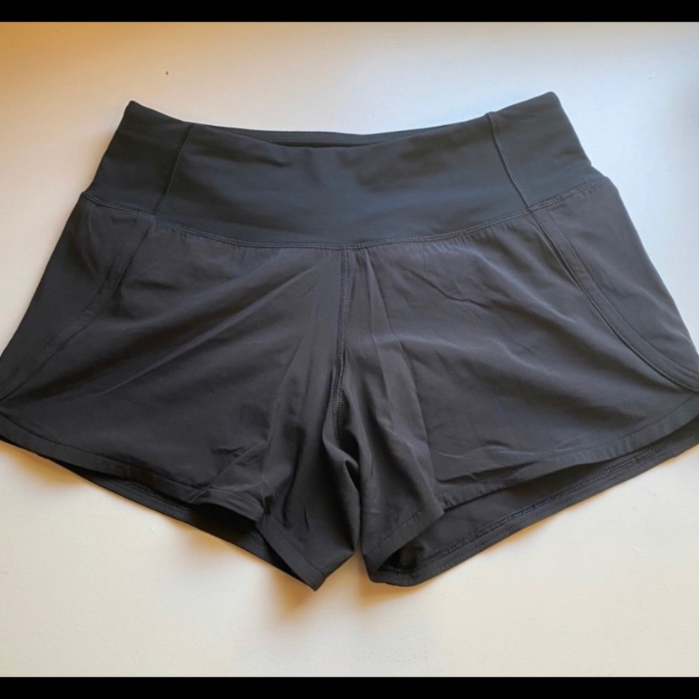 Lululemon Shorts Run Times II Black